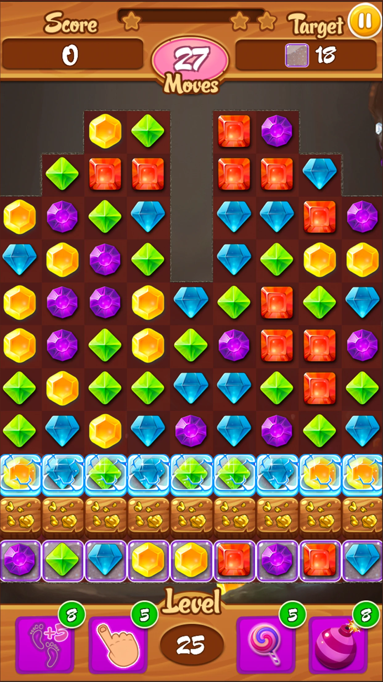 Gem Crush - Tile Match 3 Game screenshot